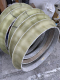 Fiberglass pre-molded fan shroud inlets