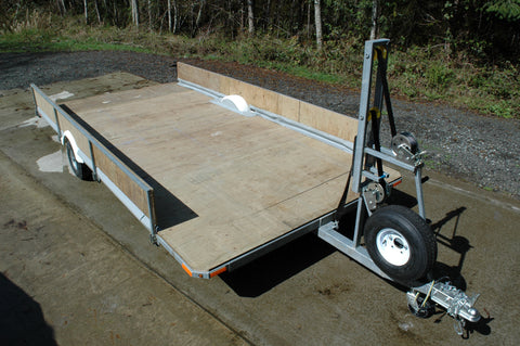 Fly on off hovercraft Trailer Plans - 14 ft by 7 ft