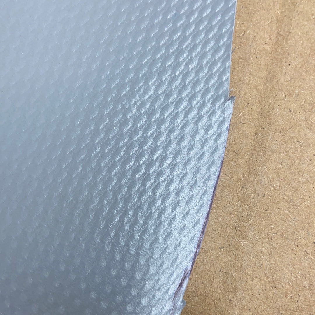 Grey vinyl Skirt Material by the yard by