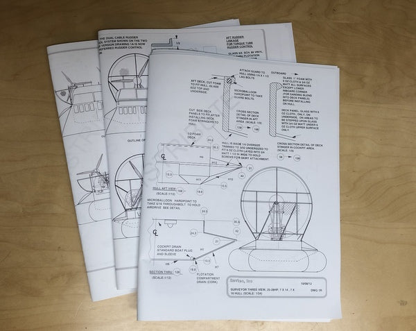 Hovercraft Plansets and Manuals