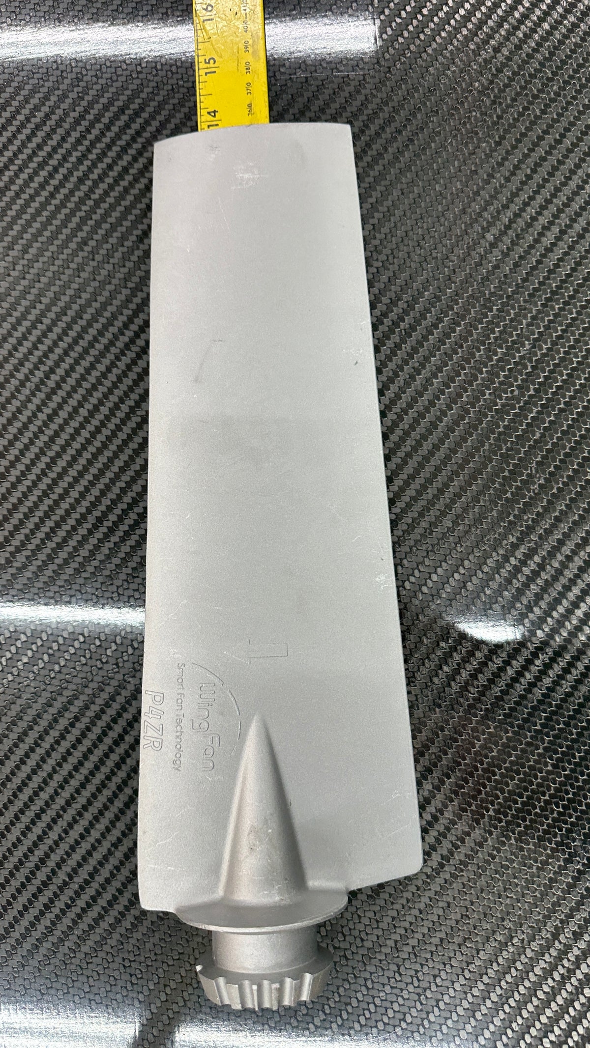 Wing Fan P4ZR cast aluminum fan blade, uncut