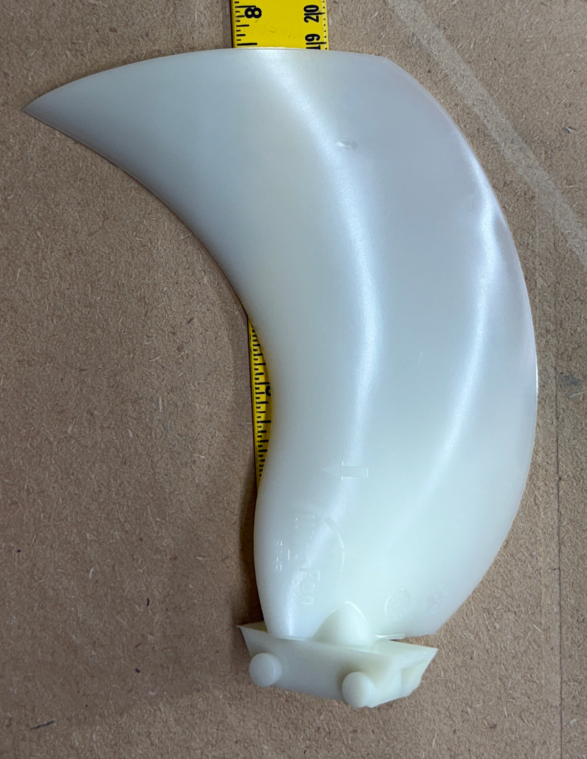 Wing Fan S1HR Fan Blade, 45°, Uncut