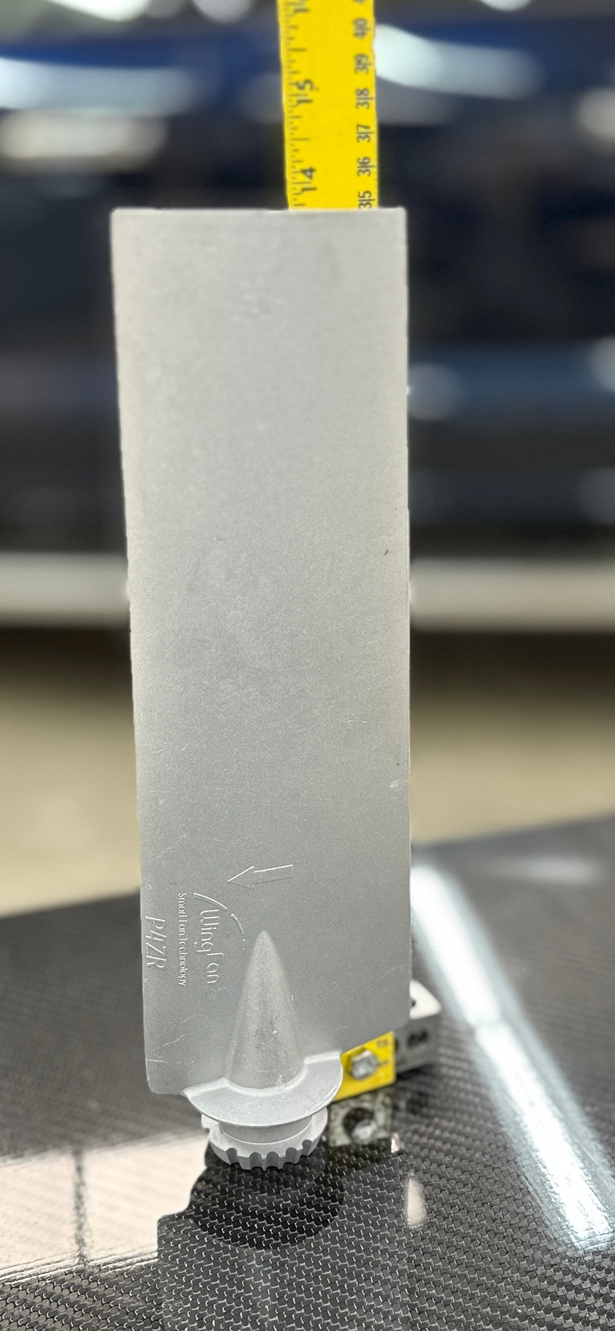 Wing Fan P4ZR cast aluminum fan blade, uncut