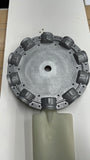 10 blade Multiwing W hub and retaining flange, aluminum