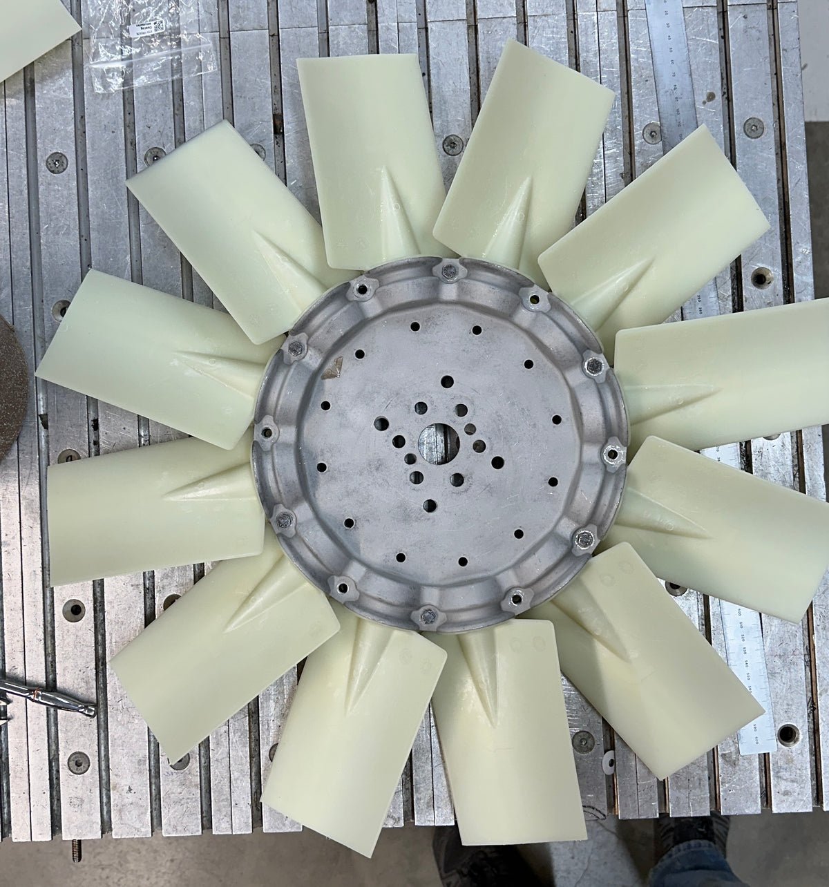 Caterpillar fan