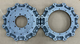 12 Blade Multiwing hub set P1 center boss 9 bolt HD(uniboss) style