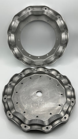 12 blade Z hub set, flange mount, Wingfan