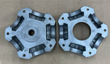 Wingfan 5 blade hub set, flange type