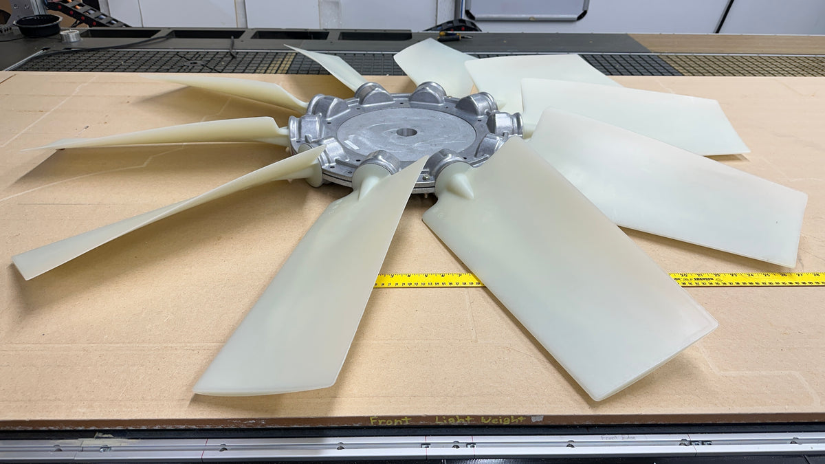Multiwing 6WR Fan Blade, Uncut, PAG, photo 8