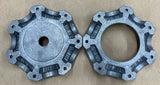 7 blade Z hub set, flange mount, Multiwing