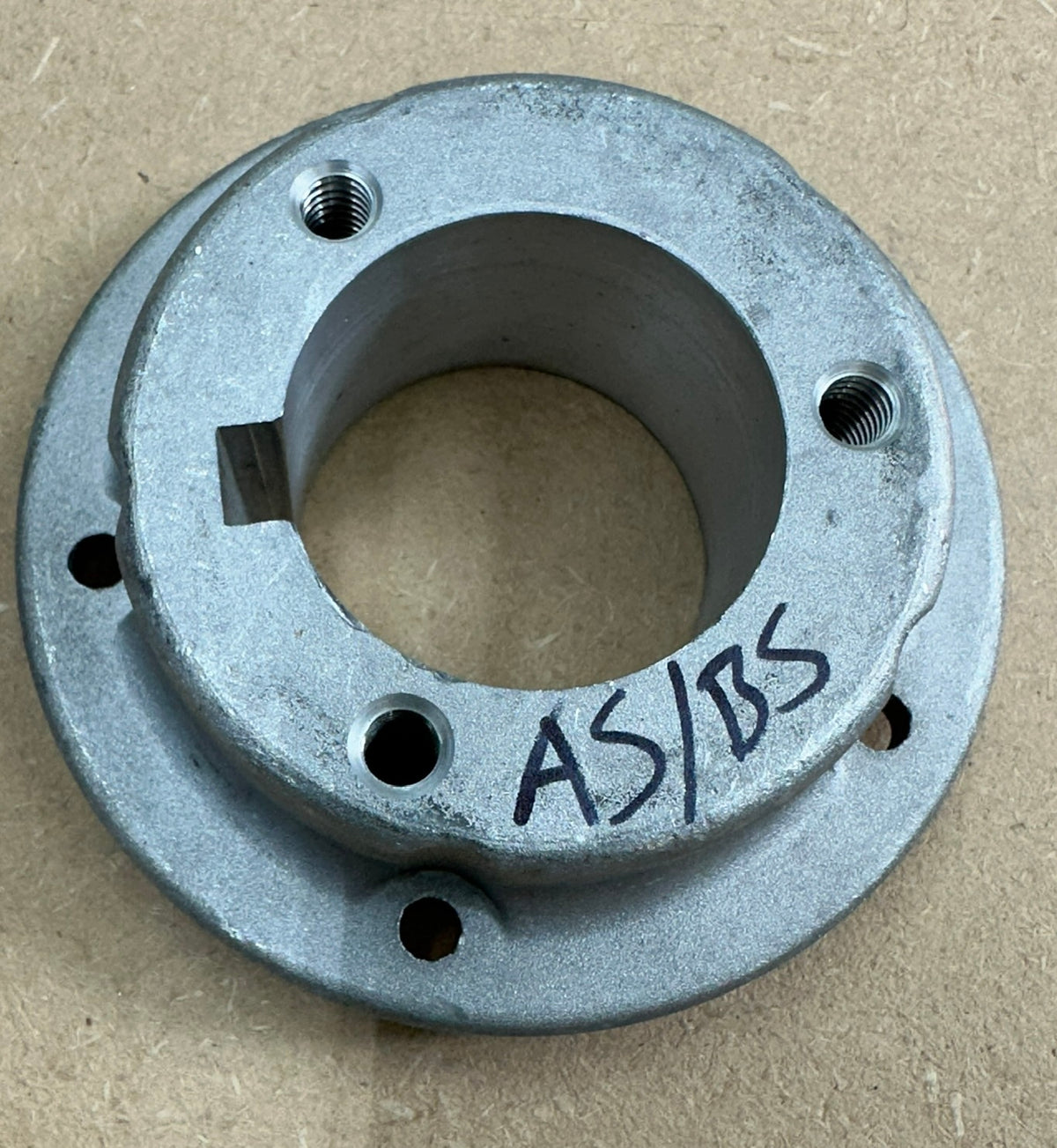 Wing Fan Uniboss Center Boss, 5-Bolt, P1 Taper, AS/BS