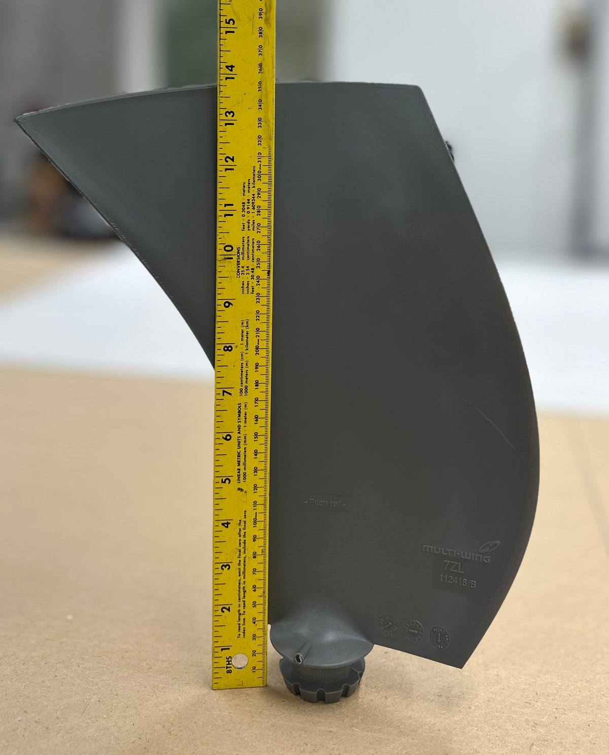 Multiwing 7ZL Fan Blade, Uncut, PAG, photo 2