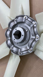WingFan 6 blade on 9 blade hub P1 bushing mount, 4Z fan left or Right, custom diameter (max 33")