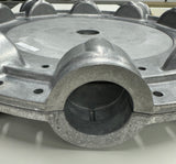 10 blade Multiwing W hub and retaining flange, aluminum