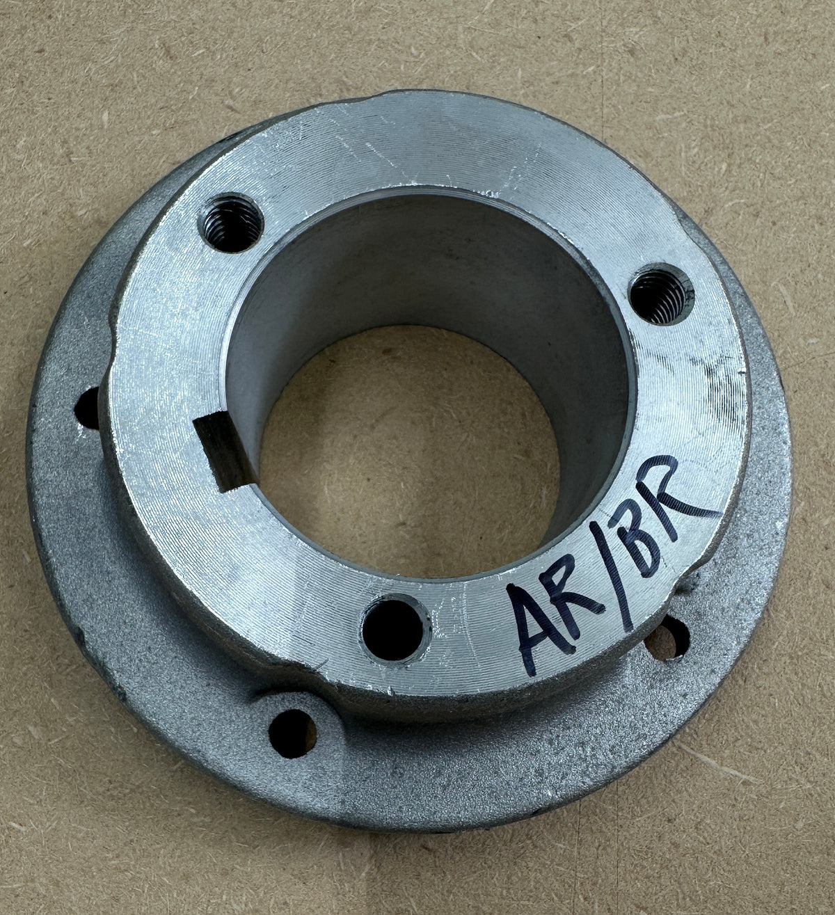 Wing Fan Uniboss Center Boss, 5-Bolt, P1 Taper, AR/BR