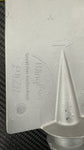 P4ZR Aluminum Wingfan blades, Uncut with pin Aluminum material