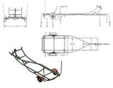 Loading frame trailer Plans
