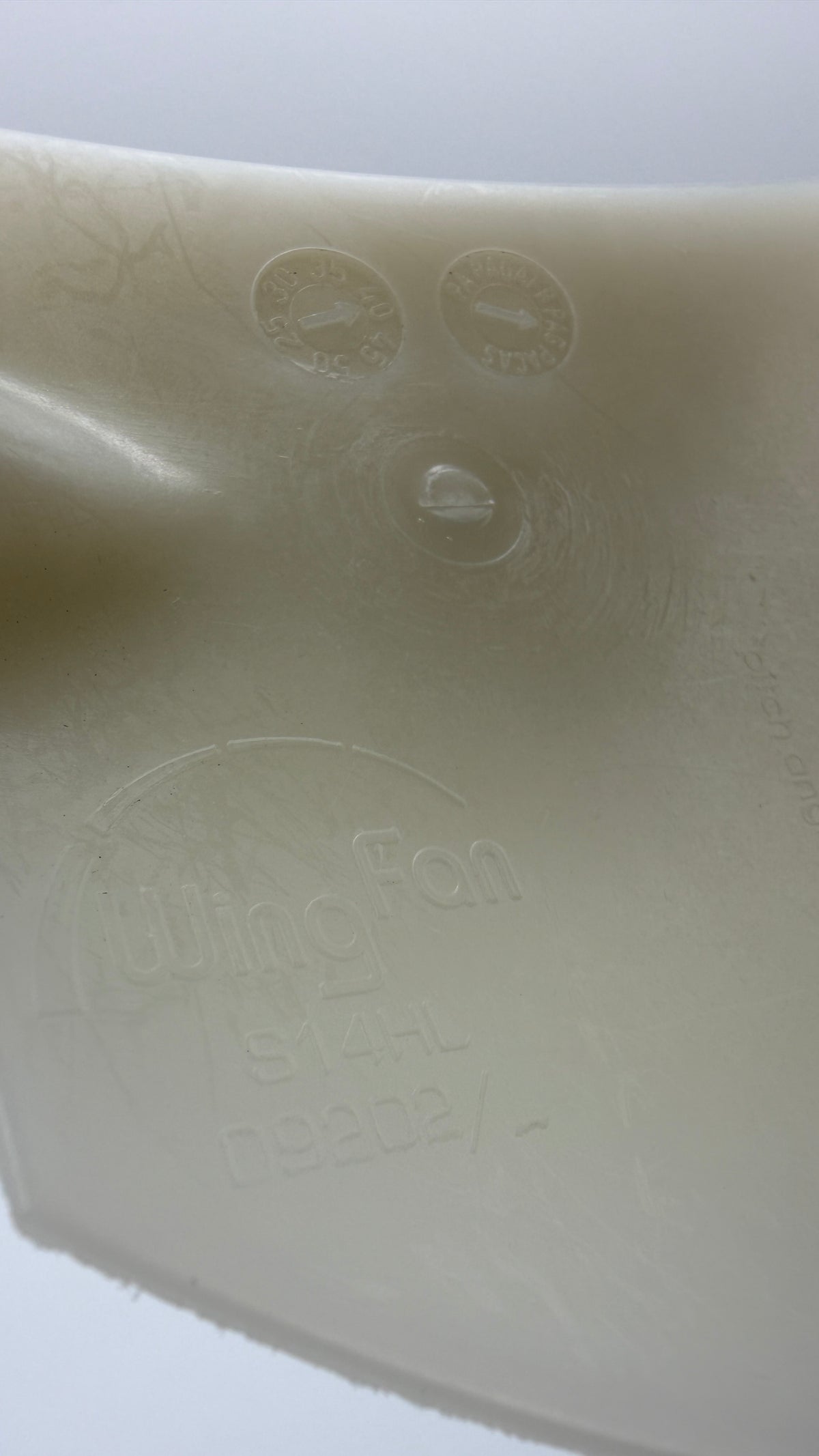 Wing Fan S14HL Fan Blade, 40°, Uncut, PAG, photo 6
