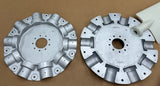 10 blade Wingfan T hub set 90mm 9 bolt, aluminum