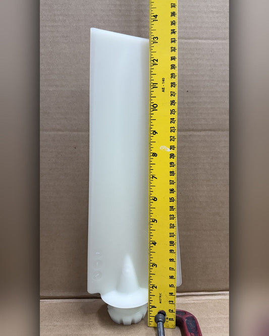 Multiwing 4ZL fan blade, uncut, full length with tape measure