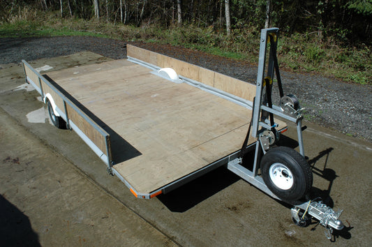 Fly on off Hovercraft Trailer Plans - 15 ft by 7 .5 ft