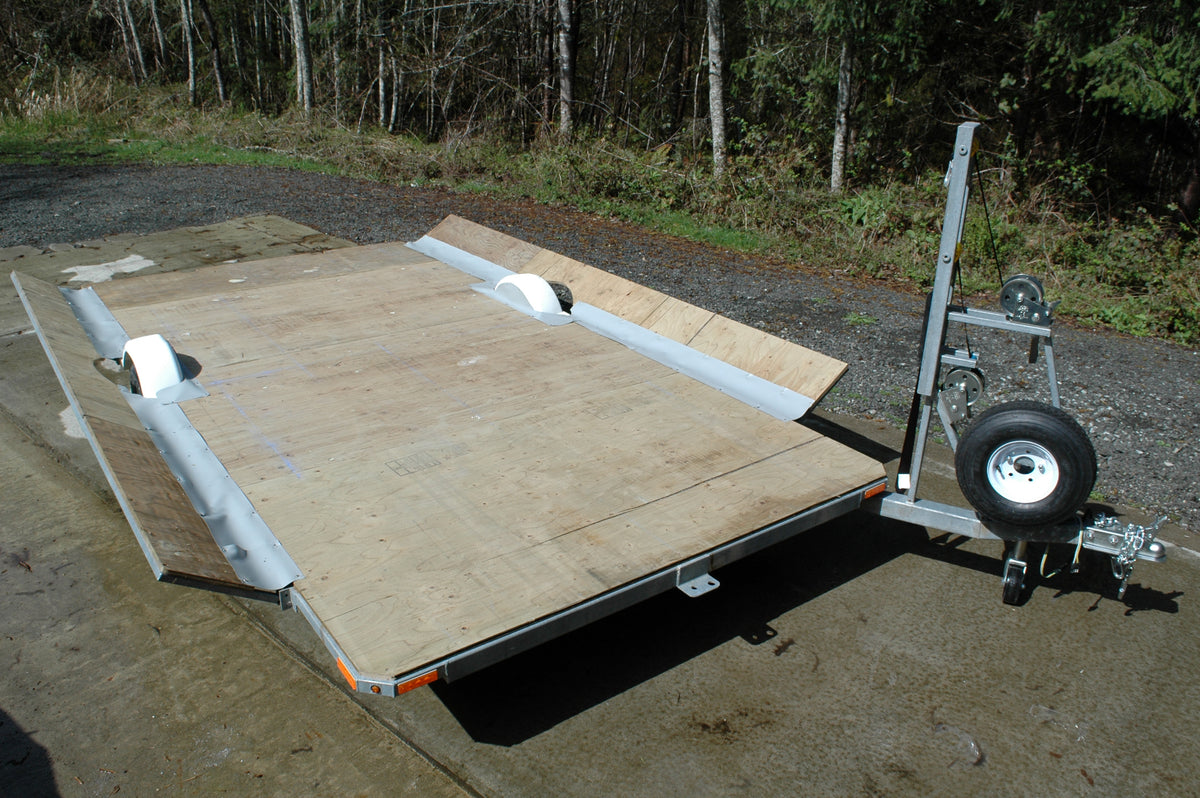 Fly on off hovercraft Trailer Plans - 14 ft by 7 ft