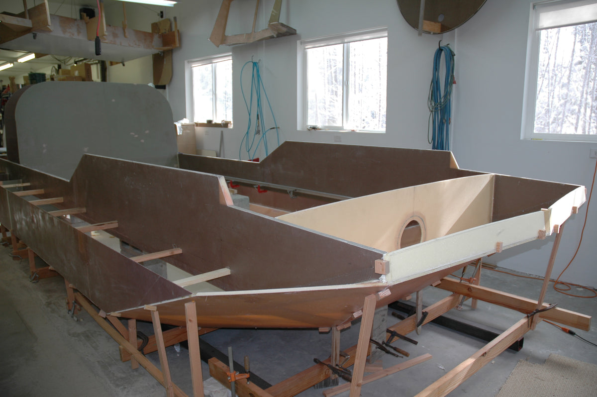 Explorer hovercraft Structural PVC divinycell foam kit