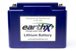 EarthX Lithium starting battery.