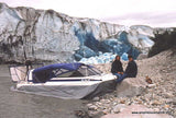Sevtec hovercraft at Taku Glacier near Juneau Alaska