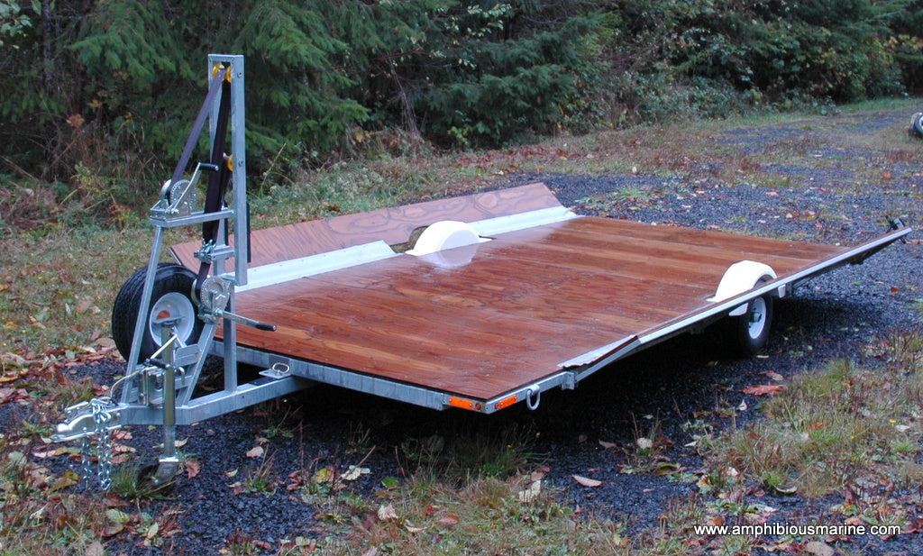 Fly on off hovercraft Trailer Plans - 14 ft by 7 ft