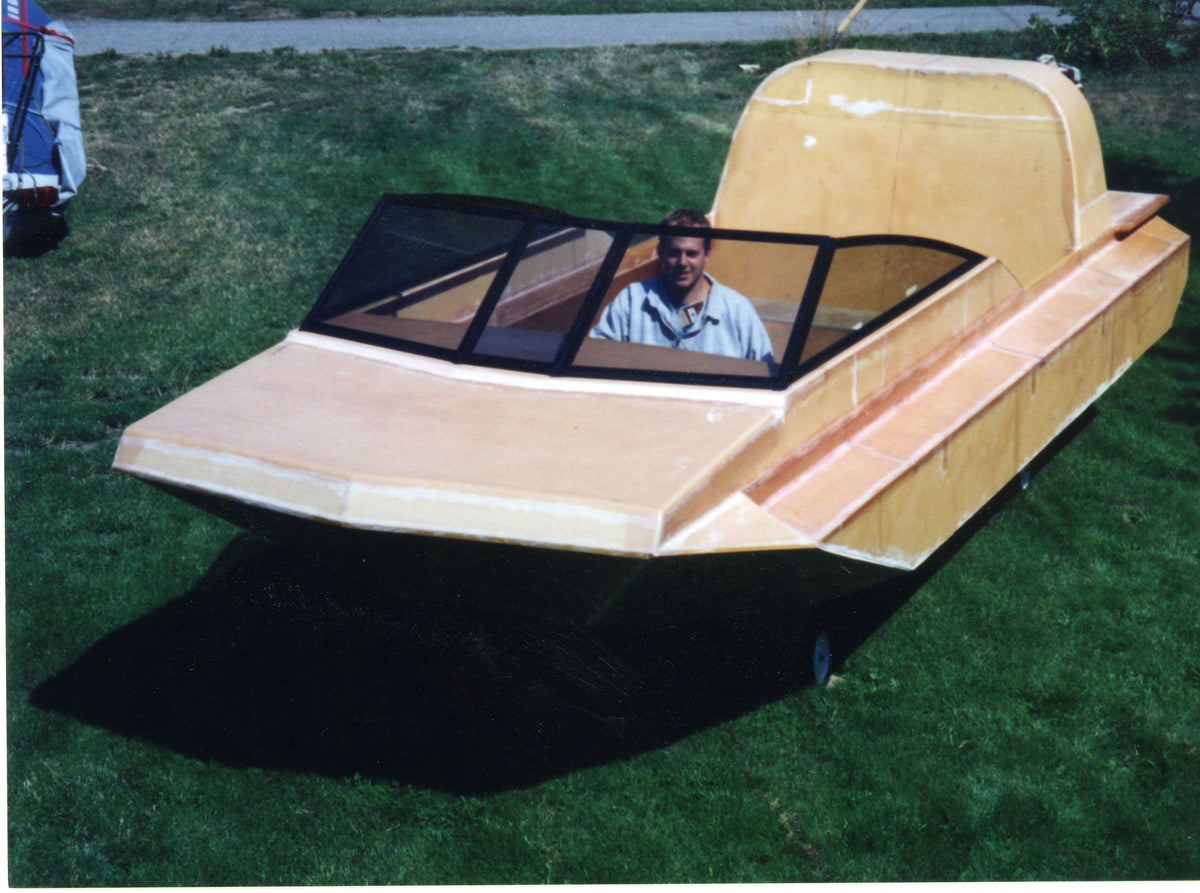 Explorer hovercraft Structural PVC divinycell foam kit